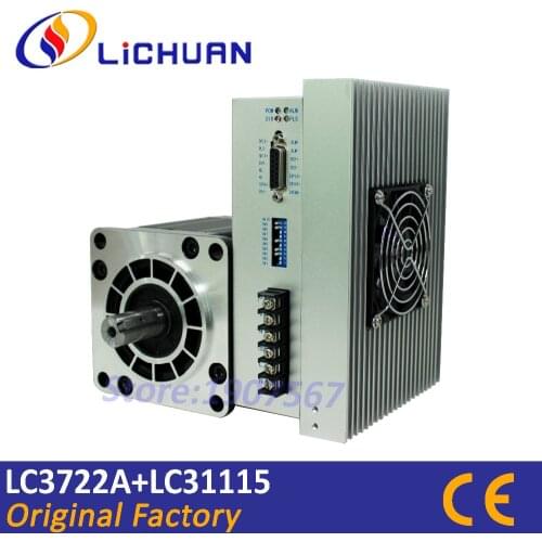 Nema 42 hybrid 3phase stepper driver controller AC110V LC3722A cnc stepper motor kit 12nm LC31115 for automatic lathe