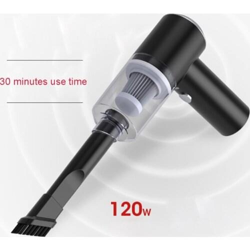 LX9B USB Rechargeable Cordless 5500Pa 120W Portable Handheld Powerful Wireless Car Vacuum Cleaner for SUV Home Office