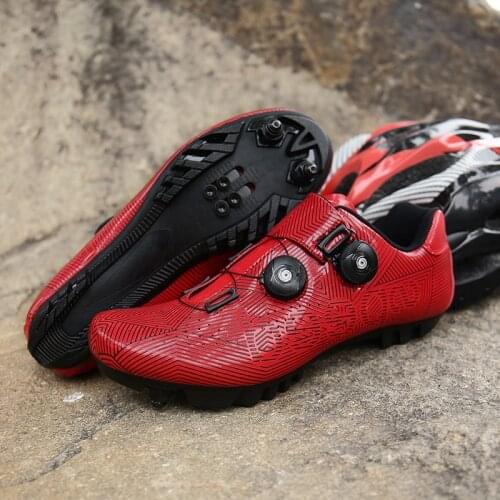 New men road bike shoes outdoor professional cycling shoes women breathable self-locking shoes Non-slip MTB cycling sports shoes