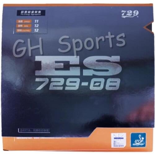 RITC 729 729-08 ES (Loop + Attack ) Pips-In Table Tennis (PingPong) Rubber With Sponge NEW VERSION