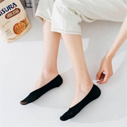 6pairs Soft Socks Women Casual Ultrathin Invisible No Show Non Slip Loafer Liner Low Cut Short Cotton Boat Socks носки женские