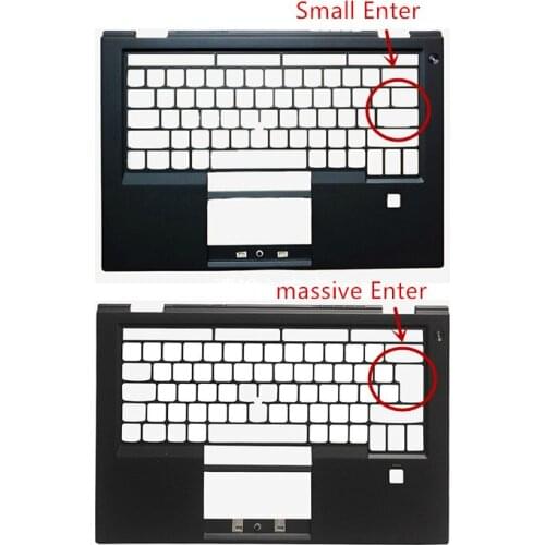 New Original For Lenovo Thinkpad X1 Carbon 4th palmrest cover keyboard bezel frame Laptop Replace Cover 2016 PN 460.04P1C.0015