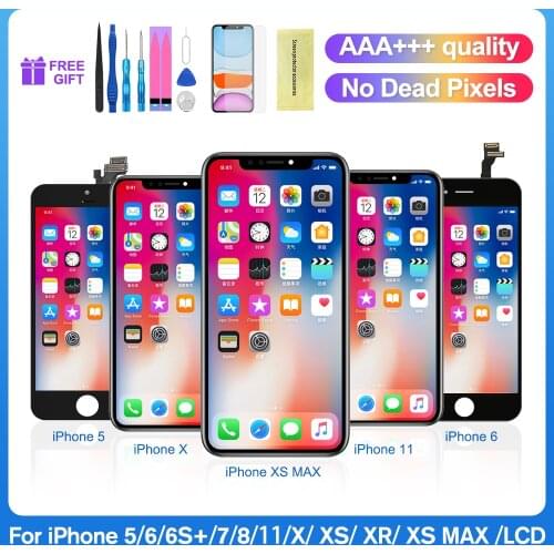 OLED Screen For iPhone 6S 6sPlus LCD Display Touch Digitizer With Full Set Assembly For iPhone 6S / 6S Plus Screen