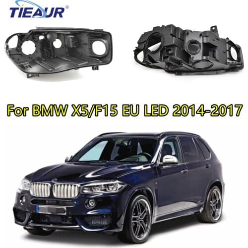 Headlight Housing Base For BMW X5/F15 EU LED 2014 2015 2016 2017 Replacement Xenon Headlight Backing Base
