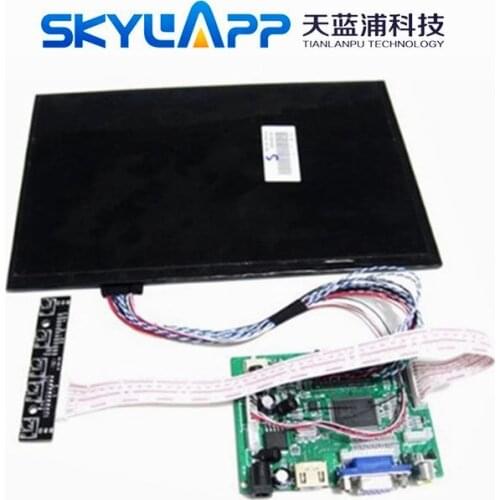 10.1''Inch High Resolution 1280*800 LCD Screen TFT Monitor Remote Driver Control Board 2AV HDMI VGA For Rasbperry Pi
