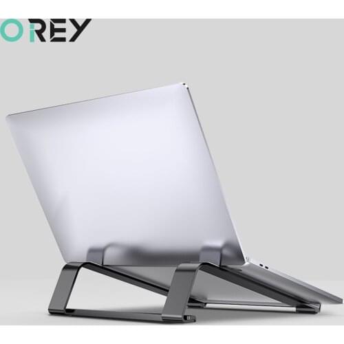 Aluminum Alloy Notebook Stand Portable Laptop Stand Holder For Macbook Air Pro 15 13 Non-slip Silicone Computer Cooling Bracket