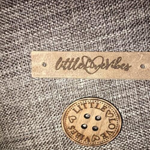 Custom logo labels, Leather labels for knitted and crocheted items，leather tags for crochet，Leather Labels