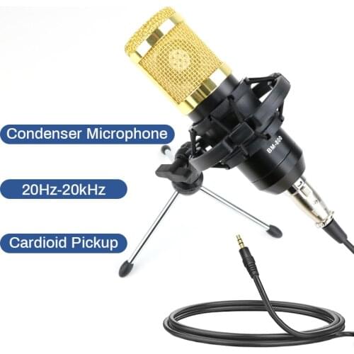 Profession bm 800 Condenser Microphone Kits bm800 Microphone for Computer ,karaoke Studio Recording bm 900 Mic with Tripod Stand
