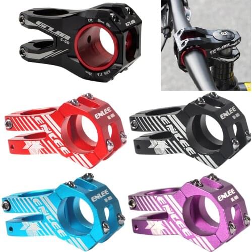 Ultralight Aluminum Alloy Short Mountain Bike Stem Adjustable CNC Durable MTB Bicycle Handlebar Cycling Parts Accessories