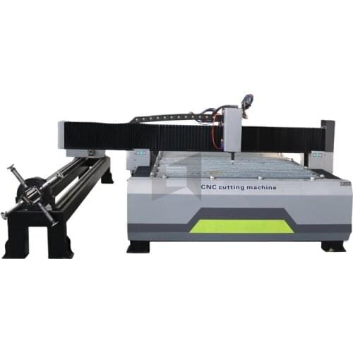 CNC plasma cutting machine for cutting metal plate and pipe