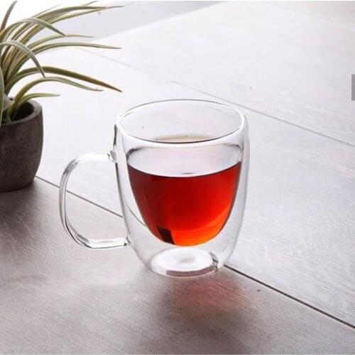 Double Wall Glass Mug