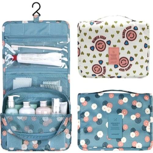 Makeup Organizer Bag Tourist Portable Folding Multifunction Wash Bag Cosmetic Bag Large Capacity Hanging Type PA838502