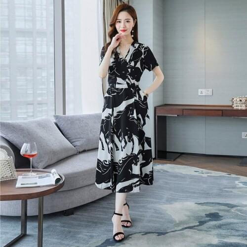 Spring and Autumn long sleeved chiffon dress children high-end light luxury socialite temperament reduce age show thinner than t