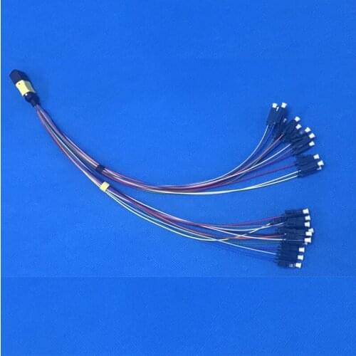 MPO(M) to 24LC SM Low Loss OS2 Harness Fiber Optic Patchcord Optical Cable Jumpers Pigtail