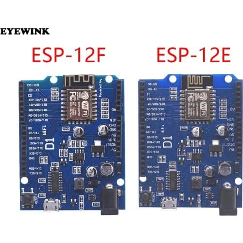 WeMos D1 WiFi UNO R3 Development Board Based ESP8266 ESP-12E ESP-12F Wireless WIFI Module for Arduino IDE