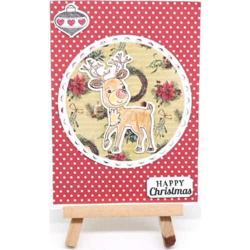 YPP CRFT Lace Circular Frame Metal Cutting Dies for DIY Scrapbooking/Card Making/Kids Fun Decoration Supplies