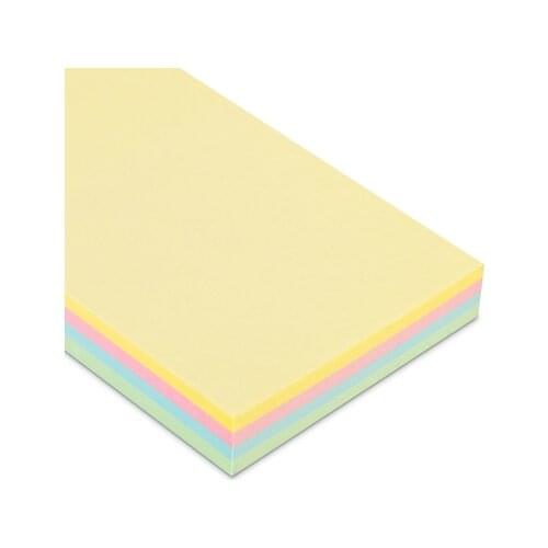 Deli 9081 Color Mixed With Stickers Notes / Notes /Business Office 100 Sheets/ Bag