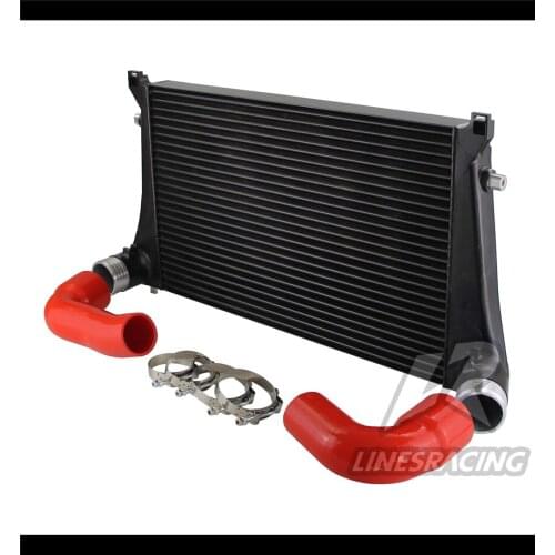 70MM Competition Intercooler Fit For MK7 GTI Golf R VAG 1.8T 2.0T 8V A3 S3 Inlets