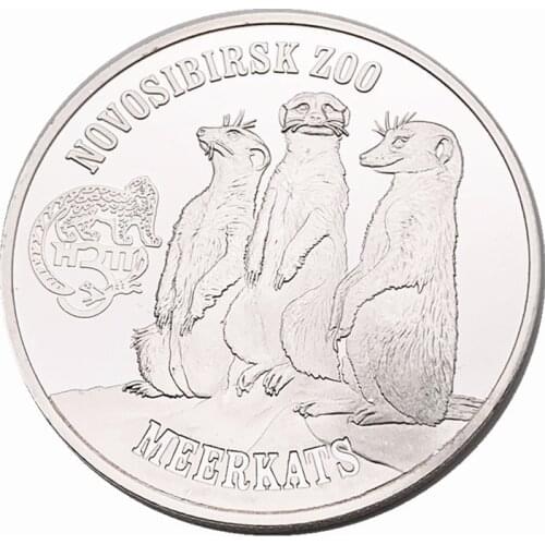 Australia Silver Coins Mongoose Dragon Eagle 1 OZ Animal Gold Coin Elizabeth Souvenir Gifts