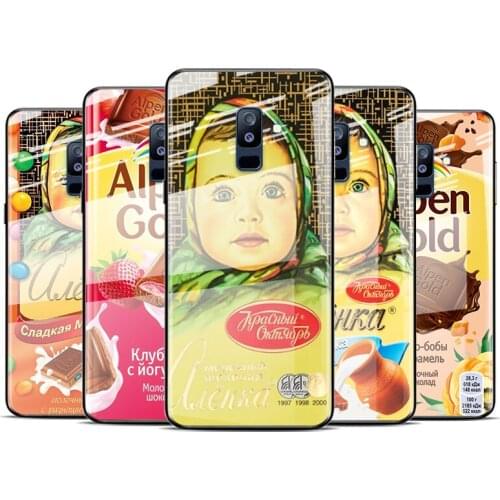 Tempered Glass Cover alenka bar wonka chocolate For Samsung Galaxy S21 Ultra Plus 5G M51 M31 M21 Shockproof Phone Case