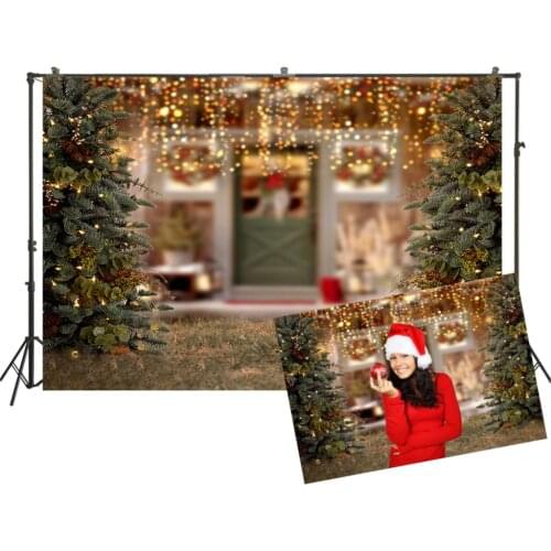 HUAYI Photography Backdrops Christmas Photo Background Christmas Xmas Family Party Decor Banner Studio Photobooth BackdropW-3409