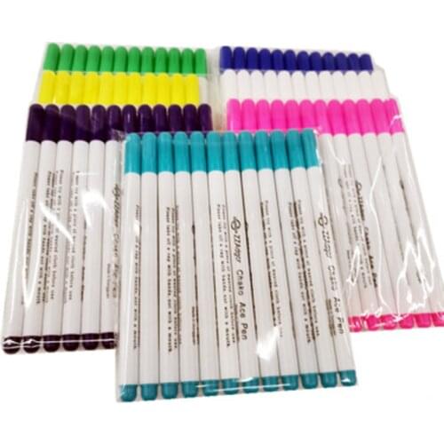 4pcs Stitch Markers Soluble Cross Stitch Water Erasable Pens Fabric Marking Pen DIY Fabric Marker Sewing Tools Cloth Accessories