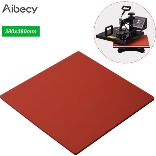380*380*8mm Heat Pressing Mat Silicone Pad High Temperature Resistant Plate for Cricut Easy Press 2 for Heat Press Machine
