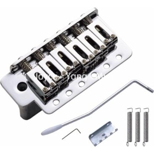 Niko Chrome Electric Guitar Bridge Tremolo Bridge System For Fender Strat Style Electric Guitar Free Shipping