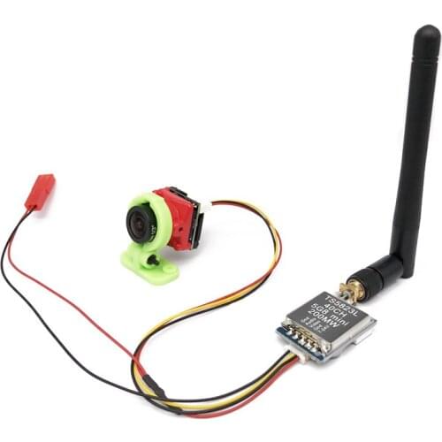 Ready use TS5828L 200MW/600MW 5.8G 40Ch FPV Video Transmitter with 1/3" CMOS 1500TVL Mini Camera for FPV Racing Drone Car part