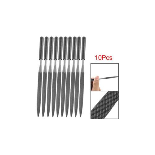 Uxcell Hot Sale 10 Pcs Jewelers Hand Tools Half Round Ring Needle Files