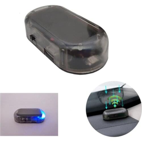 Fit Car Solar LED Anti-Theft Lights Strobe Signal Lights Wire-Free Traffic Warning Lights Car Alarm Flashing LED Light