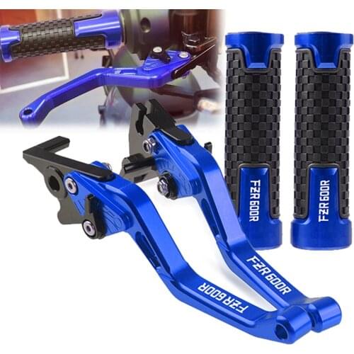 FOR YAMAHA FZR 600 FZR600 Motorcycle CNC Aluminlum Accessorie Brake Clutch Levers and handle grips 1994-1999 1998 1997 1996 1995
