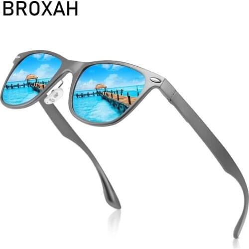 Brand Polarized Sunglasses Men Retro Aluminum Magnesium Frame Sun Glasses Women Classic Shades UV400 Oculos De Sol