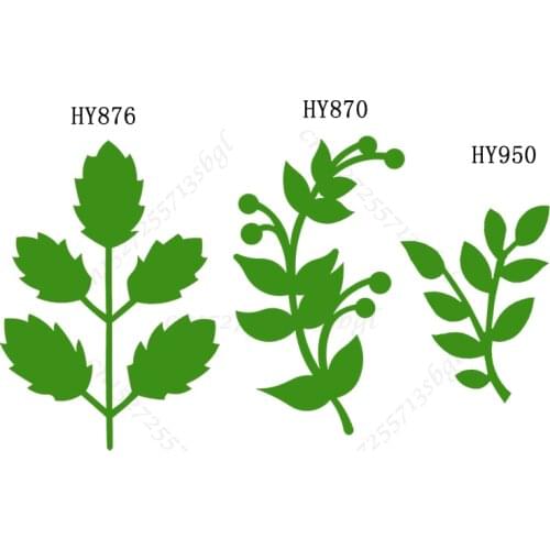 Green leaf cutting dies 2019 die cut &wooden dies Suitable for common die cutting machines on the market