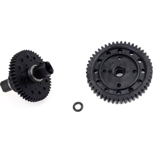1 Pcs 48T Center Differential Gear & 1 Pcs 8473 Reduce Spur Gear 48T