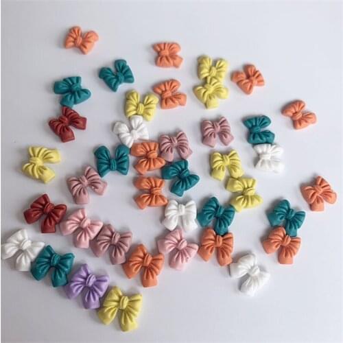 Ribbon Pearl Bow Peach Heart Halloween Cupid Series Nail Drill Christmas Many Model Good-looking Decoration