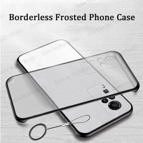 Frameless Matte Hard PC Phone Case For VIVO X60P Plus S9 S7 S6 Pro nex3 iqoo5 3 Pro Y70s Ultra Thin Silm Shockproof Phone Cover