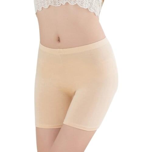 Black white color big size Safe Short underpants Tights For Women Safety Pant Under Shorts Lady Lace Shorts seamless dress panty