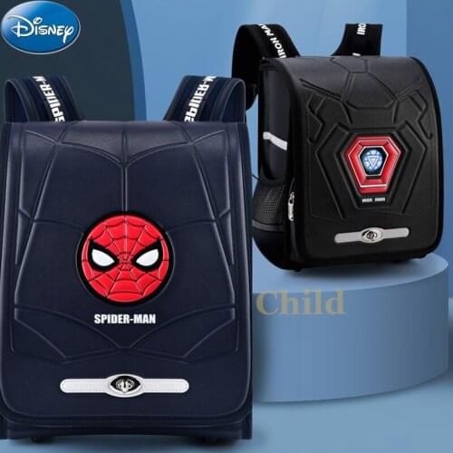 Disney Childrens Backpack Trend Student School Bag Large Capacity Waterproof Backpack Cool Kid Bag Boy Light Weight