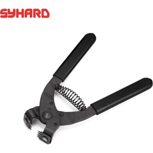 Leather Belt Hole Punch Plier Eyelet Puncher Machine Household Leathercraft Rhombus