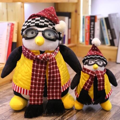 47cm 27cm TV Serious Friends Penguin Plush Toys Joeys Friend HUGSY Penguin Rachel Stuffed Animal Dolls For Children Gift