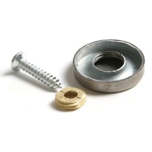 1PC 25mm Stainless Steel Caps Decorative Mirror Nails for Fixing Murals Office Room