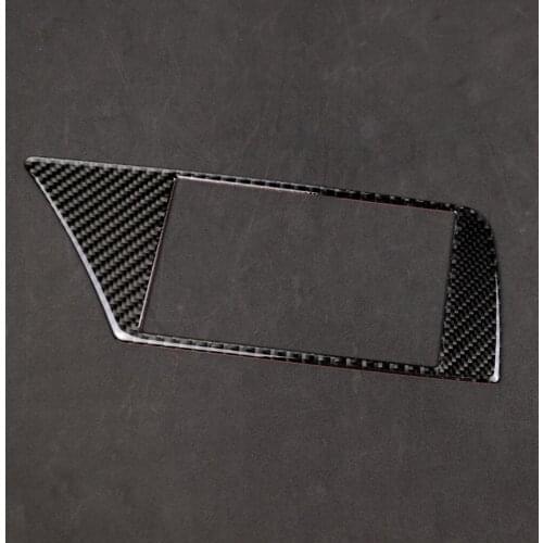 Car Center Interior GPS Navigation Frame Panel Cover For Audi A4 B8 A5 2009-2016