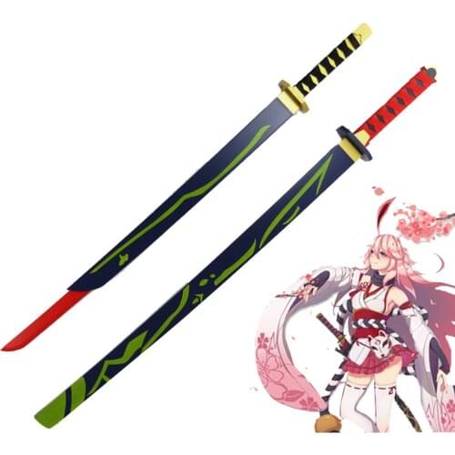 Hot Game Honkai Impact 3rd Yae Sakura Cosplay Sword for Halloween Fancy Stage Performance Props Anime Adult COS Christmas Gift