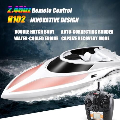 H102 Model RC Boat Remote Control Boat for Kids and Adults Best Gift For Kids Speedboat Electric