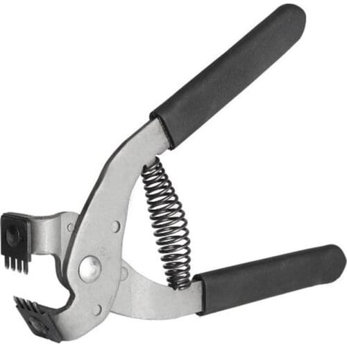 New 4mm Pitch 2/4 Prong Leather Hole Punch Leathercraft Leahter Stitching Hole Punchs Plier Clamp Cutter Пробойник Для Кожи