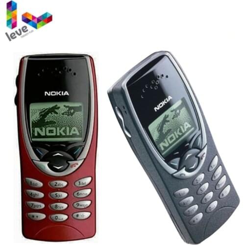 Nokia 8210 Unlocked Phone GSM 900/1800 Support Multi-Language Used and Refurbished Cell Phone Free Shipping