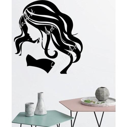 Diy Beauty salon Vinyl Self Adhesive Wallpaper For Kids Rooms Home Decor Decoration Accessories Murals