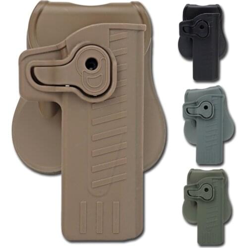 Tactic Waist Belt Gun Pistol Holster for STI2011 KWA KJW Airsoft Right Hand Pistol Case Military Hunting Accessories