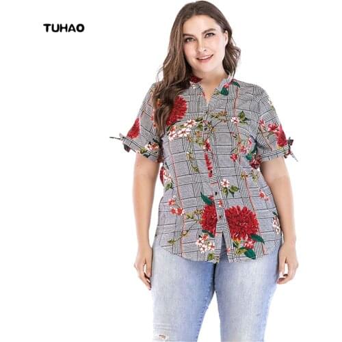 TUHAO Women's Ruffle Shirts